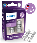 Philips Ultinon PRO6000 LED W5W - ECE godkendt (2 stk.)